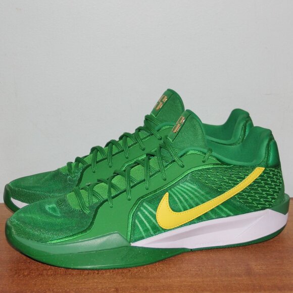 Nike Sabrina 2 Oregon Ducks Basketball Mens 12.5 13 Womens 14 14.5 Green - Picture 2 of 6